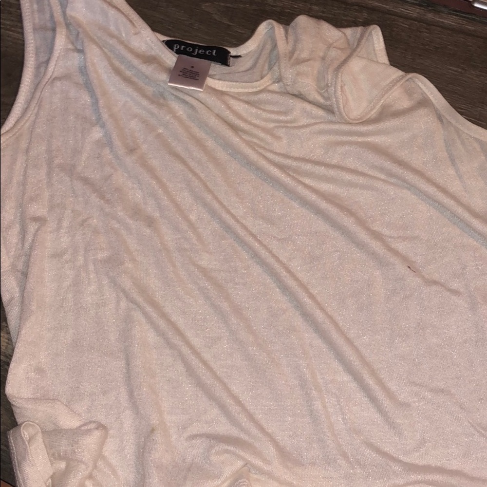 White cami shirt